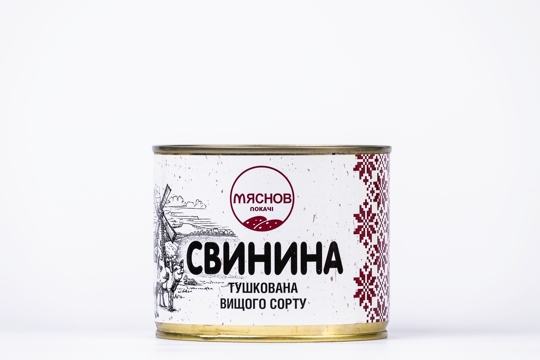 Свинна тушкована (Ж/Б) ДСТУ