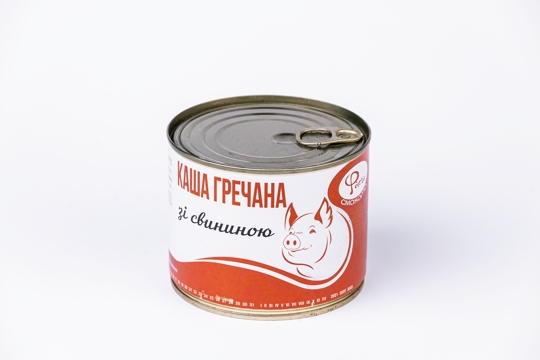 Каша Гречана зі свининою